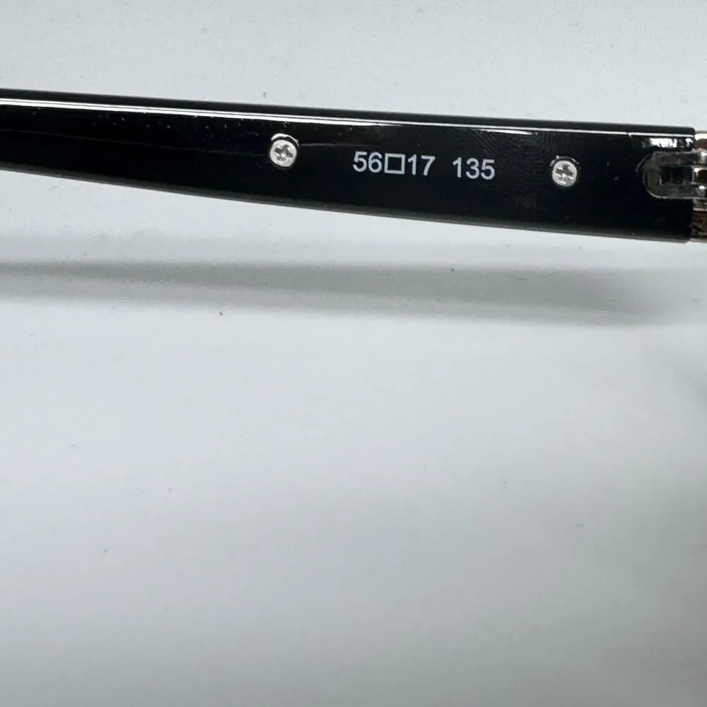 BCBGMAXAZRIA B839 Black Fade Brown Lens Sunglasses Frames H13485‎